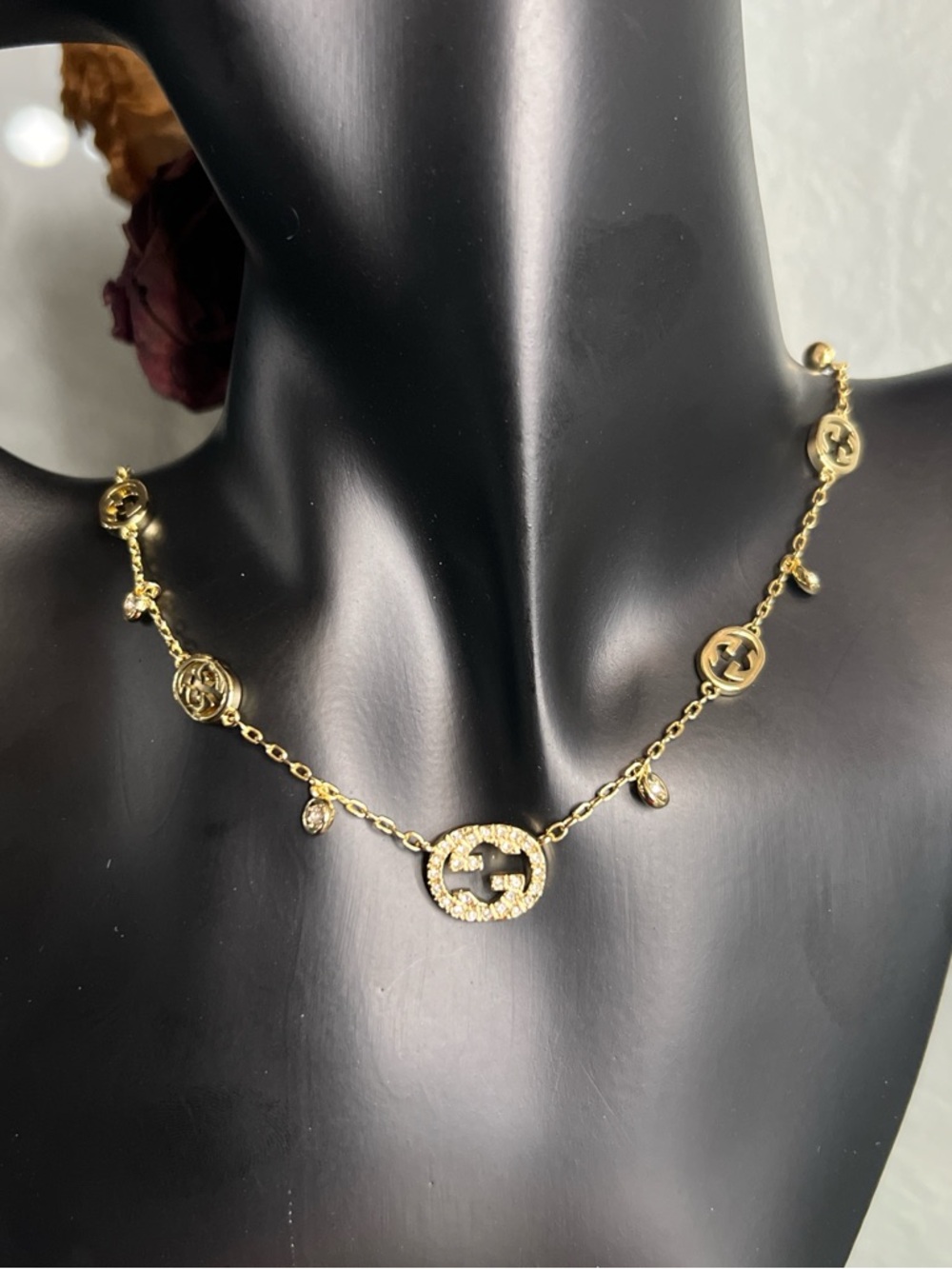 Gold necklace